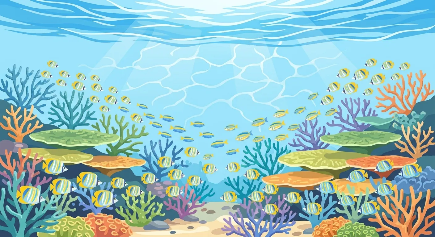 說明石垣島珊瑚礁船潛與周邊離島浮潛能看到的海底景色